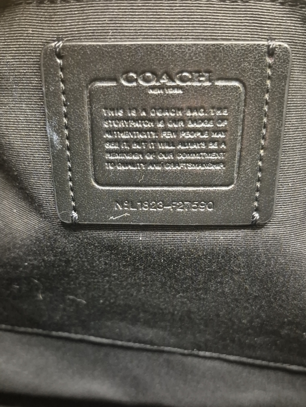 COACH LARGE SIERRA SATCHEL - Picture 10 of 14
